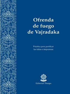 cover image of Ofrenda de fuego de Vajradaka